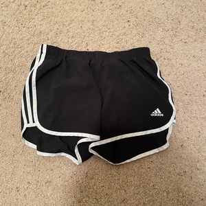 Black adidas shorts